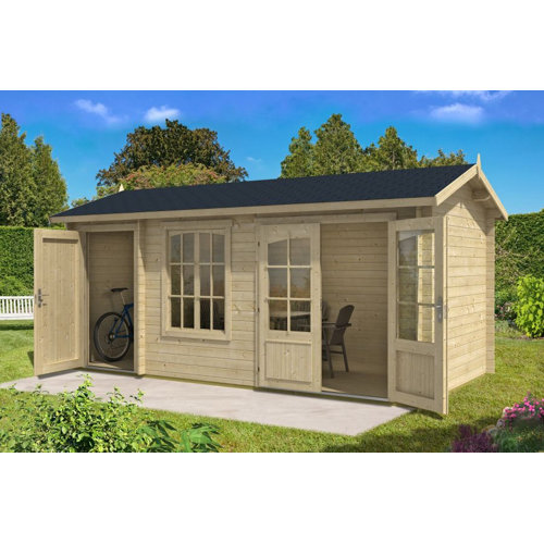 Alpholz 559 x 274 cm Gartenhaus Belfast | Wayfair.de